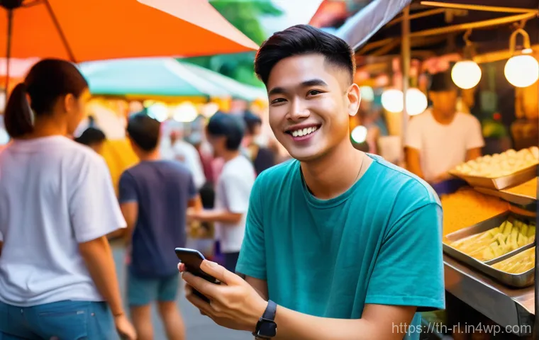 세일즈 퍼널에서의 고객 인게이지먼트 증대 전략 - **Prompt:** A vibrant, high-angle shot of a cheerful young Thai woman in her late twenties, wearing ...